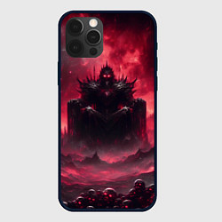 Чехол для iPhone 12 Pro Max Бог крови Кхорн нейросеть, цвет: 3D-черный