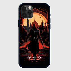 Чехол iPhone 12 Pro Max Assassins creed заброшенный старый город