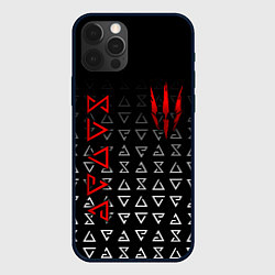 Чехол iPhone 12 Pro Max Знаки начальной магии из The witcher