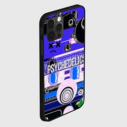 Чехол для iPhone 12 Pro Max Psychedelics, цвет: 3D-черный — фото 2