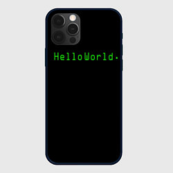 Чехол iPhone 12 Pro Max Hello world