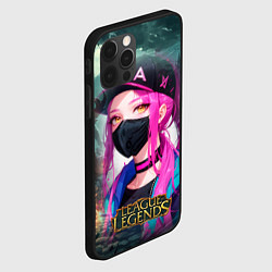 Чехол для iPhone 12 Pro Max League Of Legends Akali Kda, цвет: 3D-черный — фото 2