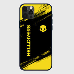 Чехол для iPhone 12 Pro Max Helldivers: Skull Logo, цвет: 3D-черный