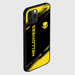 Чехол для iPhone 12 Pro Max Helldivers: Skull Logo, цвет: 3D-черный — фото 2
