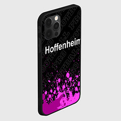 Чехол для iPhone 12 Pro Max Hoffenheim pro football посередине, цвет: 3D-черный — фото 2