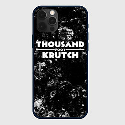 Чехол iPhone 12 Pro Max Thousand Foot Krutch black ice