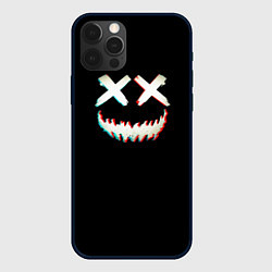 Чехол iPhone 12 Pro Max Неоновый монстр глитч