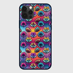 Чехол iPhone 12 Pro Max Furry color anime faces