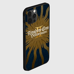 Чехол для iPhone 12 Pro Max Kingdom come 2 deliverance key art, цвет: 3D-черный — фото 2
