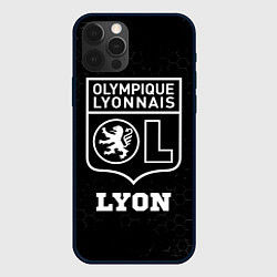 Чехол для iPhone 12 Pro Max Lyon sport на темном фоне, цвет: 3D-черный