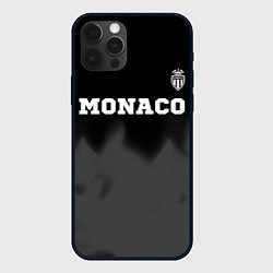 Чехол iPhone 12 Pro Max Monaco sport на темном фоне посередине