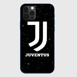 Чехол для iPhone 12 Pro Max Juventus sport на темном фоне, цвет: 3D-черный