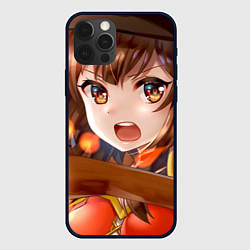 Чехол для iPhone 12 Pro Max Konosuba Мэгумин cute, цвет: 3D-черный