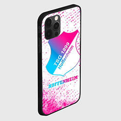 Чехол для iPhone 12 Pro Max Hoffenheim neon gradient style, цвет: 3D-черный — фото 2