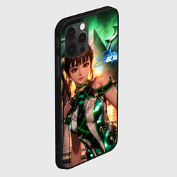 Чехол для iPhone 12 Pro Max Stellar Blade Eve green style, цвет: 3D-черный — фото 2