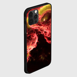 Чехол для iPhone 12 Pro Max Адское пламя инферно - inferno flame, цвет: 3D-черный — фото 2