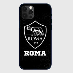 Чехол iPhone 12 Pro Max Roma sport на темном фоне