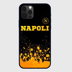 Чехол iPhone 12 Pro Max Napoli - gold gradient посередине