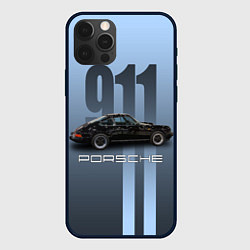 Чехол iPhone 12 Pro Max Винтажный автомобиль Porsche