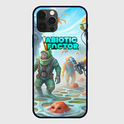 Чехол iPhone 12 Pro Max Abiotic Factor монстры