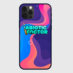 Чехол iPhone 12 Pro Max Abiotic Factor яркие полосы