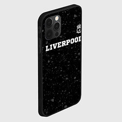 Чехол для iPhone 12 Pro Max Liverpool sport на темном фоне посередине, цвет: 3D-черный — фото 2