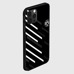 Чехол для iPhone 12 Pro Max Borussia sport fc, цвет: 3D-черный — фото 2