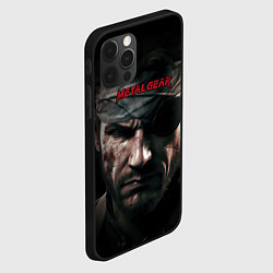 Чехол для iPhone 12 Pro Max Metal gear Venom Snake, цвет: 3D-черный — фото 2