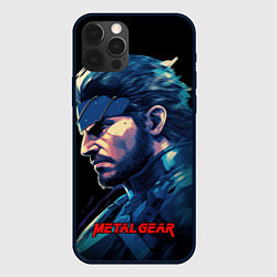 Чехол iPhone 12 Pro Max Веном Снейк Metal gear game