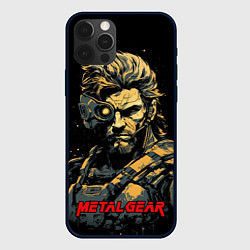 Чехол для iPhone 12 Pro Max Веном Снейк Metal gear game, цвет: 3D-черный