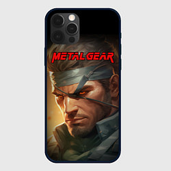 Чехол iPhone 12 Pro Max Веном Снейк из игры Metal gear