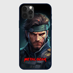 Чехол iPhone 12 Pro Max Веном Снейк из игры Metal gear