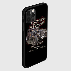 Чехол для iPhone 12 Pro Max Традиционный хотрод в стиле rat, цвет: 3D-черный — фото 2