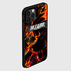 Чехол для iPhone 12 Pro Max Bleach red lava, цвет: 3D-черный — фото 2