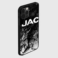Чехол для iPhone 12 Pro Max JAC black graphite, цвет: 3D-черный — фото 2
