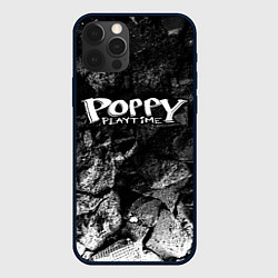 Чехол iPhone 12 Pro Max Poppy Playtime black graphite