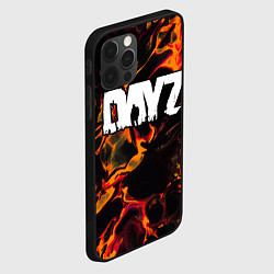 Чехол для iPhone 12 Pro Max DayZ red lava, цвет: 3D-черный — фото 2