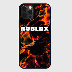 Чехол iPhone 12 Pro Max Roblox red lava