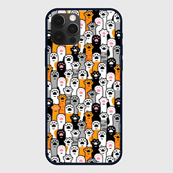 Чехол iPhone 12 Pro Max Кошачьи лапы