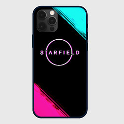 Чехол iPhone 12 Pro Max Starfield neon