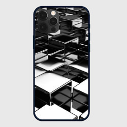 Чехол iPhone 12 Pro Max Хромированная абстракция