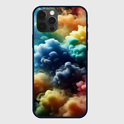 Чехол iPhone 12 Pro Max Яркий цветной дым