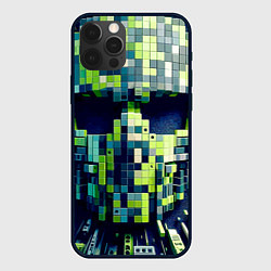 Чехол iPhone 12 Pro Max Cyber face - ai art fantasy