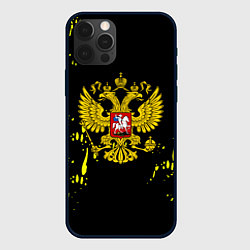 Чехол iPhone 12 Pro Max Borussia жёлтые краски