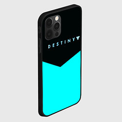 Чехол для iPhone 12 Pro Max Destiny action geometry, цвет: 3D-черный — фото 2