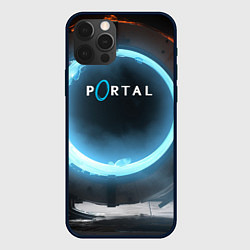 Чехол iPhone 12 Pro Max Portal logo game