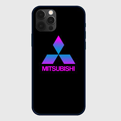 Чехол iPhone 12 Pro Max Mitsubishi gradient