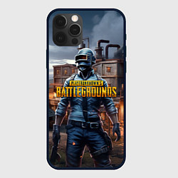 Чехол iPhone 12 Pro Max PUBG персонаж из игры