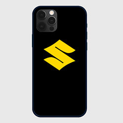 Чехол iPhone 12 Pro Max Suzuki logo yellow