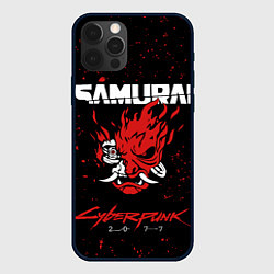 Чехол для iPhone 12 Pro Max Cyberpunk 2077 Samurai lego, цвет: 3D-черный
